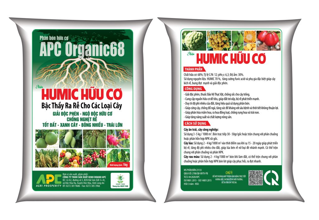 Hướng dẫn sử dụng phân bón Humic
