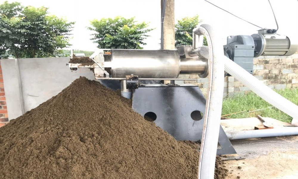 Máy ép phân heo mini cho năng suất cao hơn