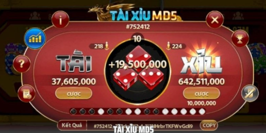 Tài Xỉu MD5 là phiên bản đặc biệt, được mã hoá hiện đại